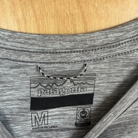 Patagonia Women's Long Sleeve Capilene Daily Graphic Cool Tee Medium Ridge Rise - Picture 4 of 5